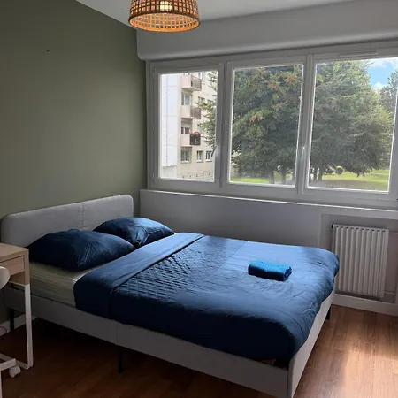Appartement Spacious 4 Bedroom Family 5 Min From Caen